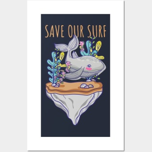 Save The Surf Posters and Art